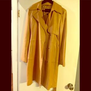 M- Turkish leather camel jacket